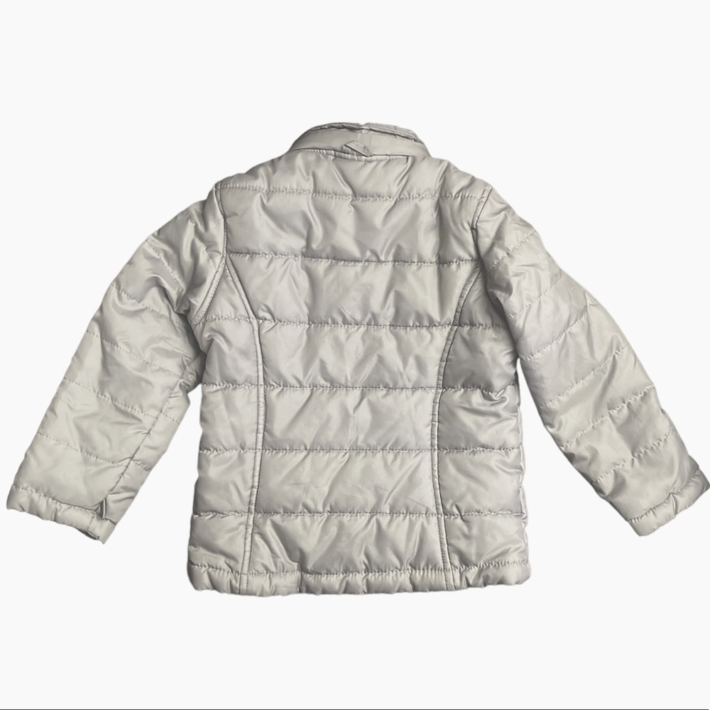 Nice Lightweight Girl’s Reebok Grey Zipper Jacket - Picture 2 of 4